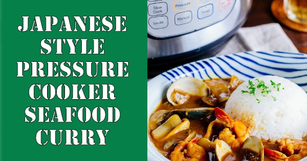 Japanese Style Pressure Cooker Seafood Curry